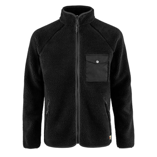 Fjallraven Vardag Pile Fleece Black - The Sporting Lodge