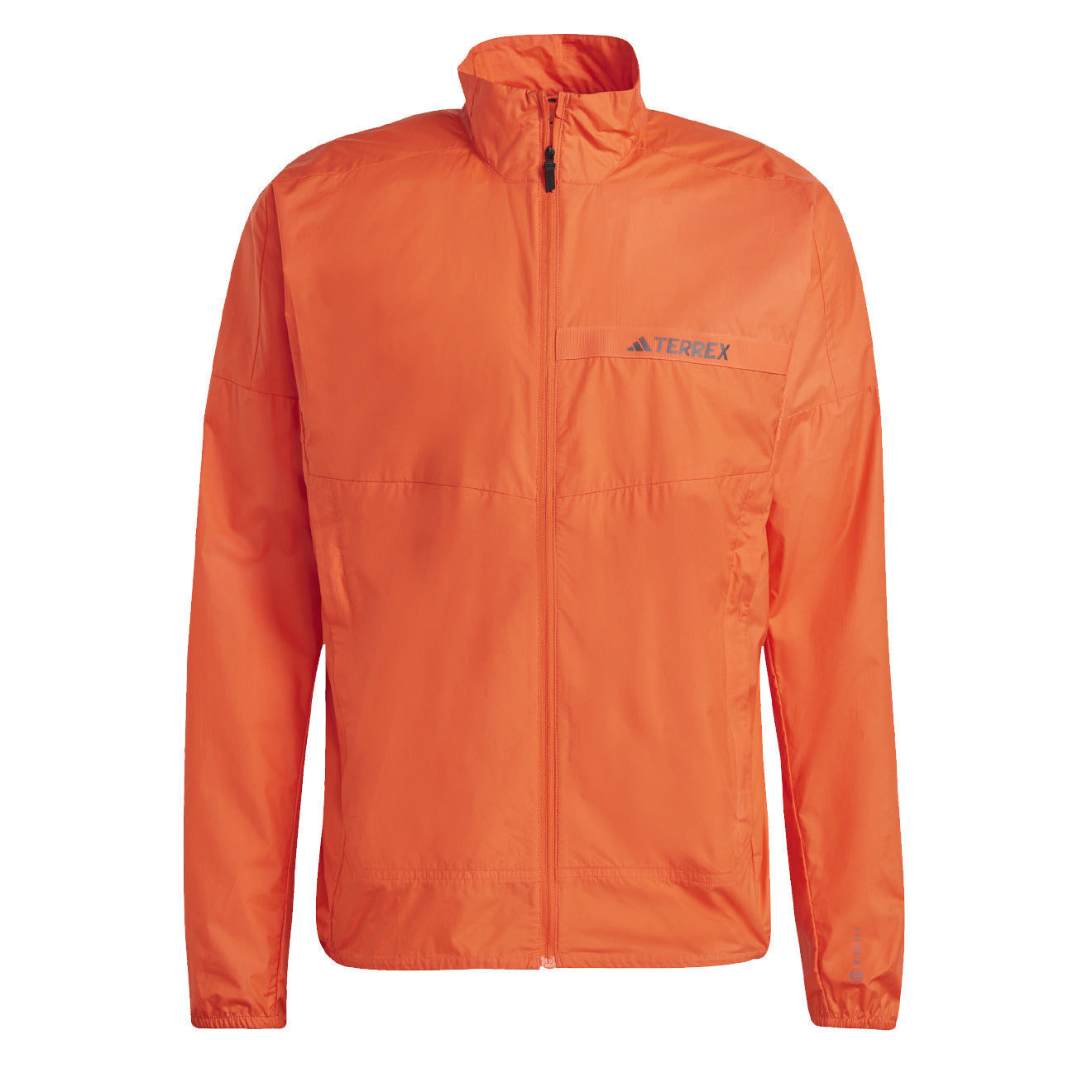 Adidas windbreaker orange hotsell