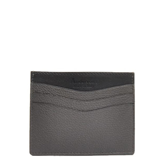 Andersons Leather Card Holder Grey - The Sporting Lodge