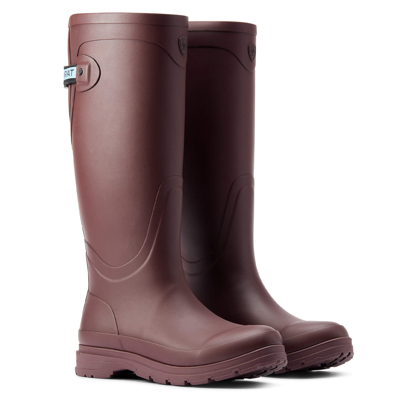 Ariat Womens Kelmarsh Rubber Wellington Boot Maroon - The Sporting Lodge