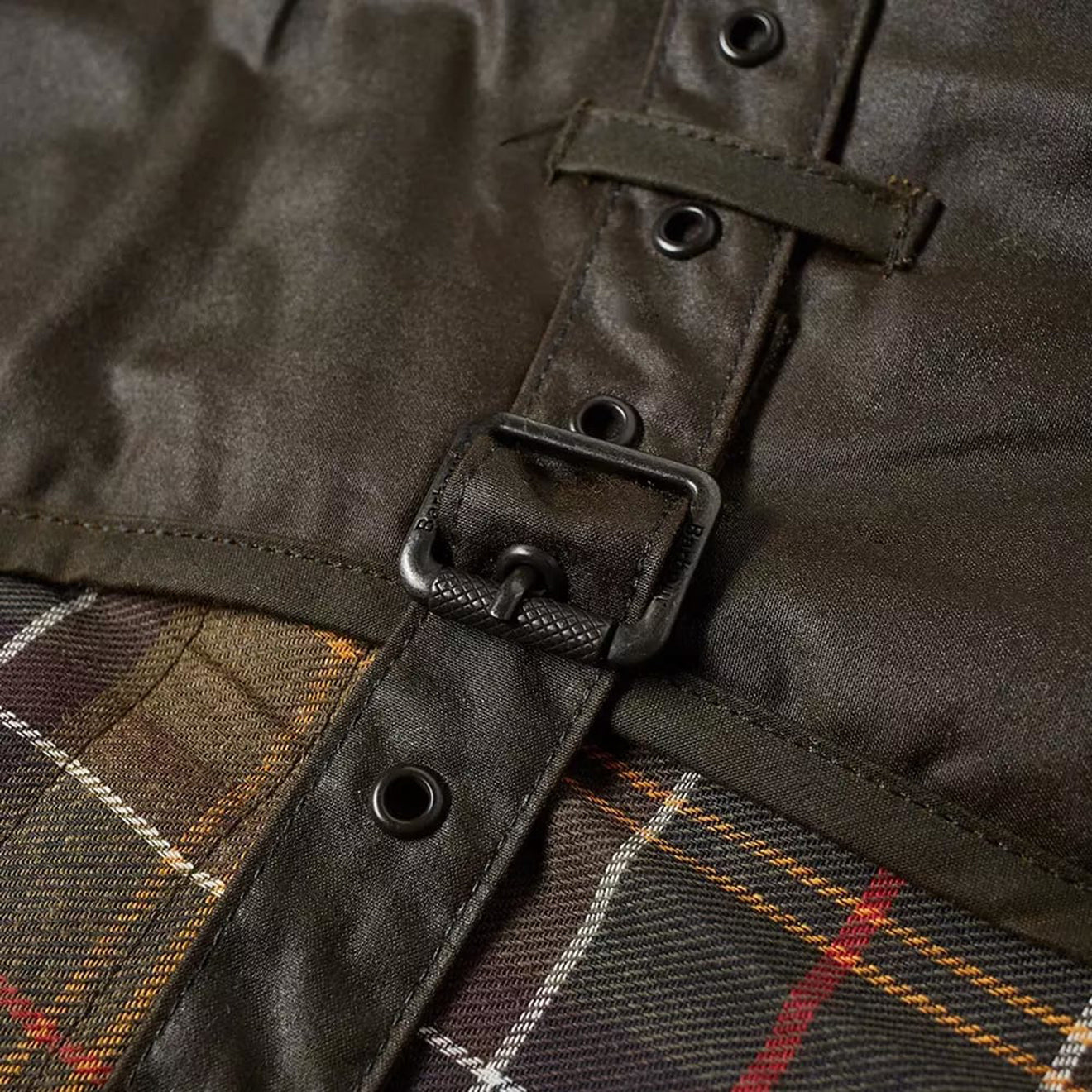 Barbour Matt Wax Dog Coat Olive - The Sporting Lodge