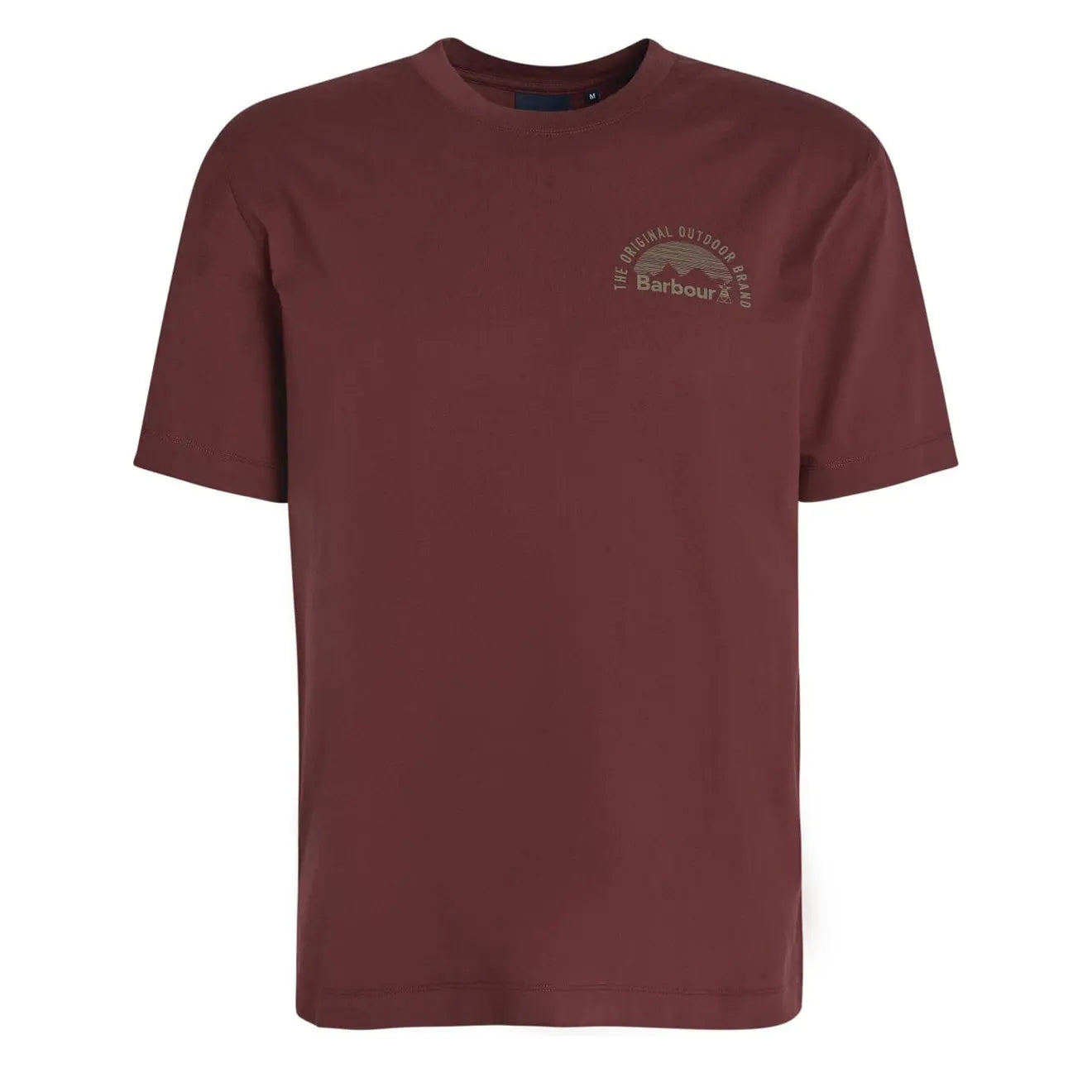 Barbour Haydock T-Shirt Truffle - The Sporting Lodge