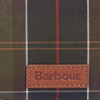 Barbour Katrine Leather Saddle Bag Classic Tartan - The Sporting Lodge