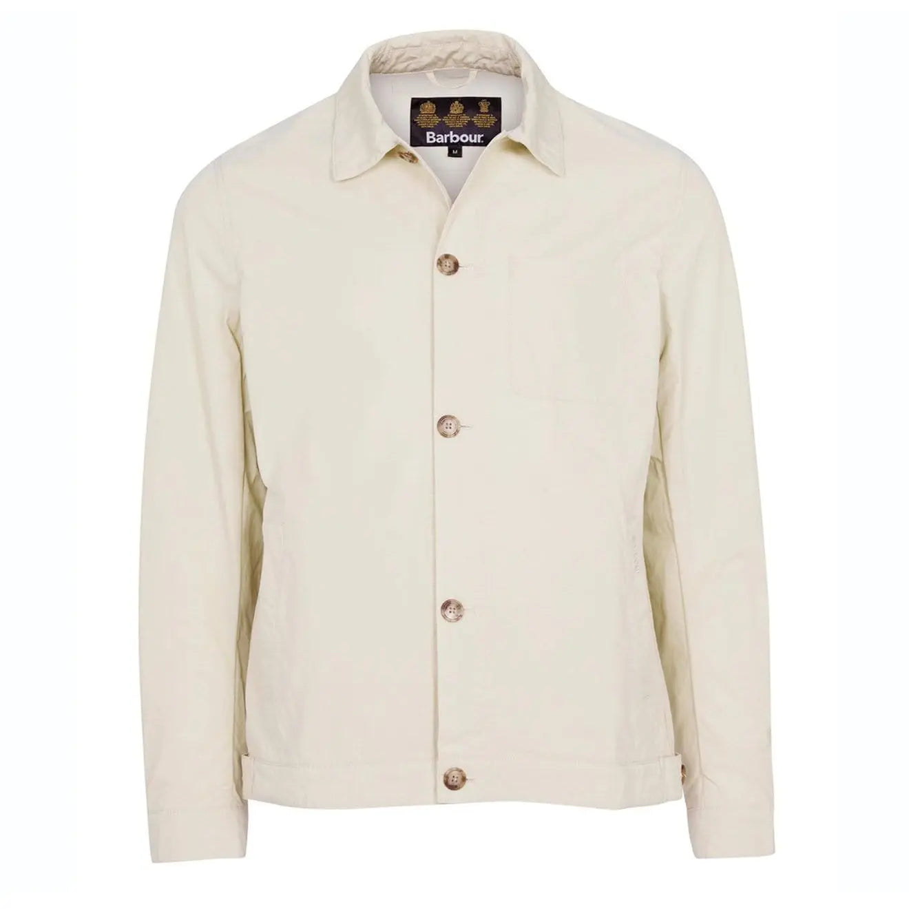 Barbour Pinzel Casual Jacket Chalk - The Sporting Lodge