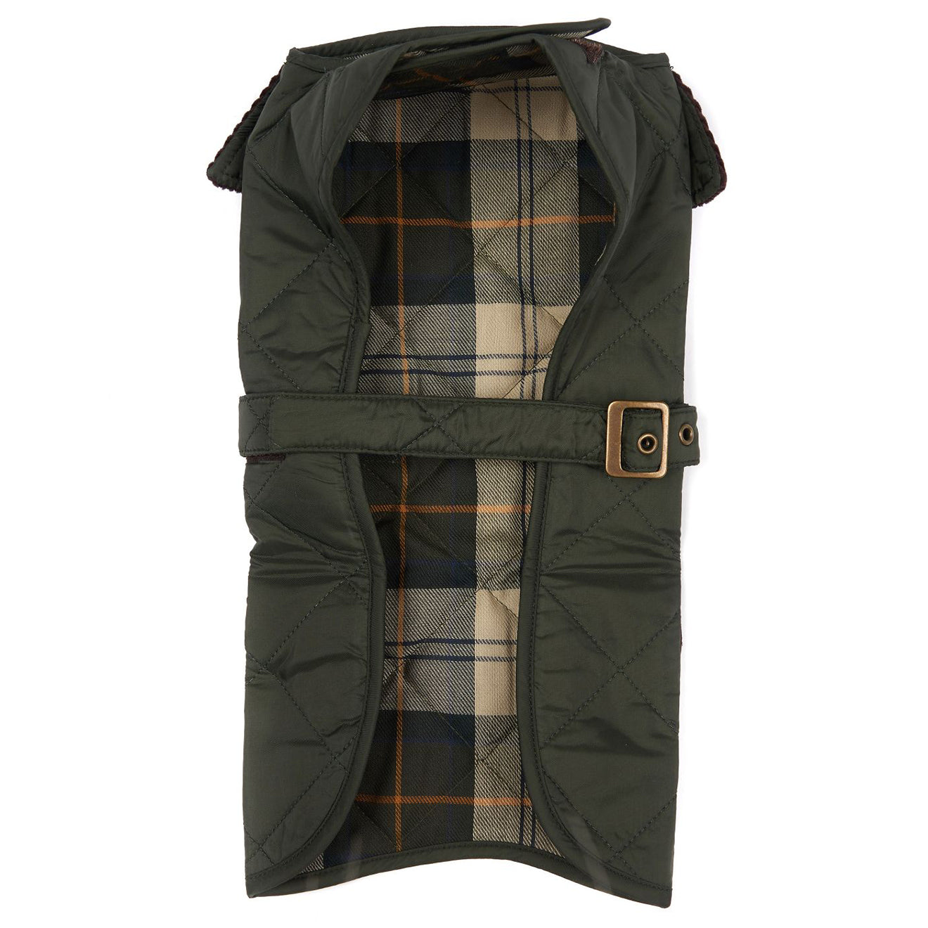 Barbour Quilted Dog Coat Olive - The Sporting Lodge