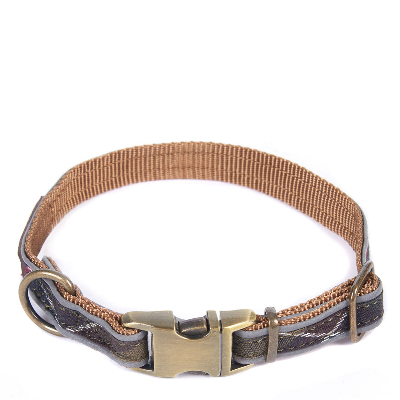 Barbour Reflective Dog Collar Classic Tartan - The Sporting Lodge