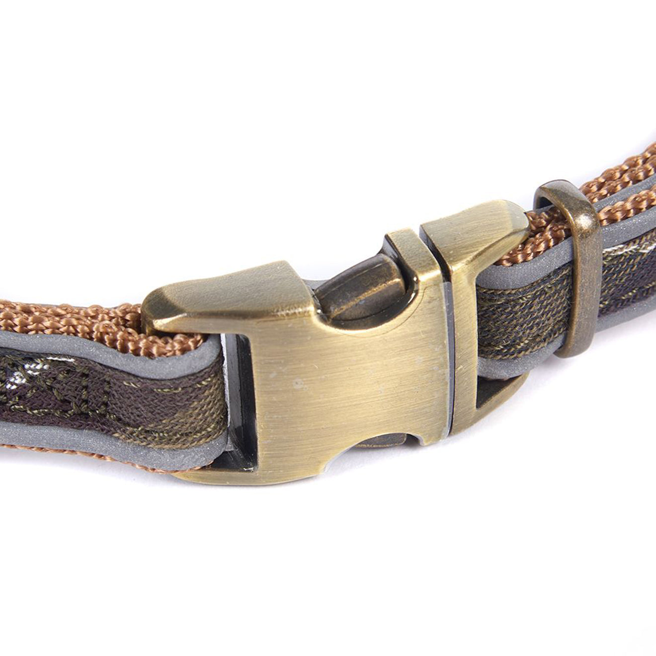 Barbour Reflective Dog Collar Classic Tartan - The Sporting Lodge