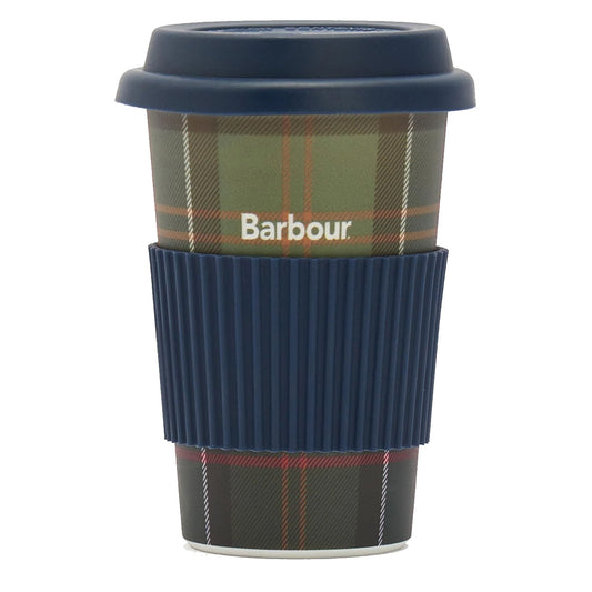 Barbour Reusable Tartan Travel Mug Classic Tartan - The Sporting Lodge