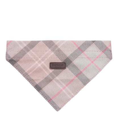 Barbour Tartan Bandana Taupe / Pink Tartan - The Sporting Lodge