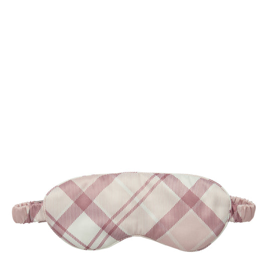 Barbour Tartan Eye Mask Dewberry Tartan - The Sporting Lodge