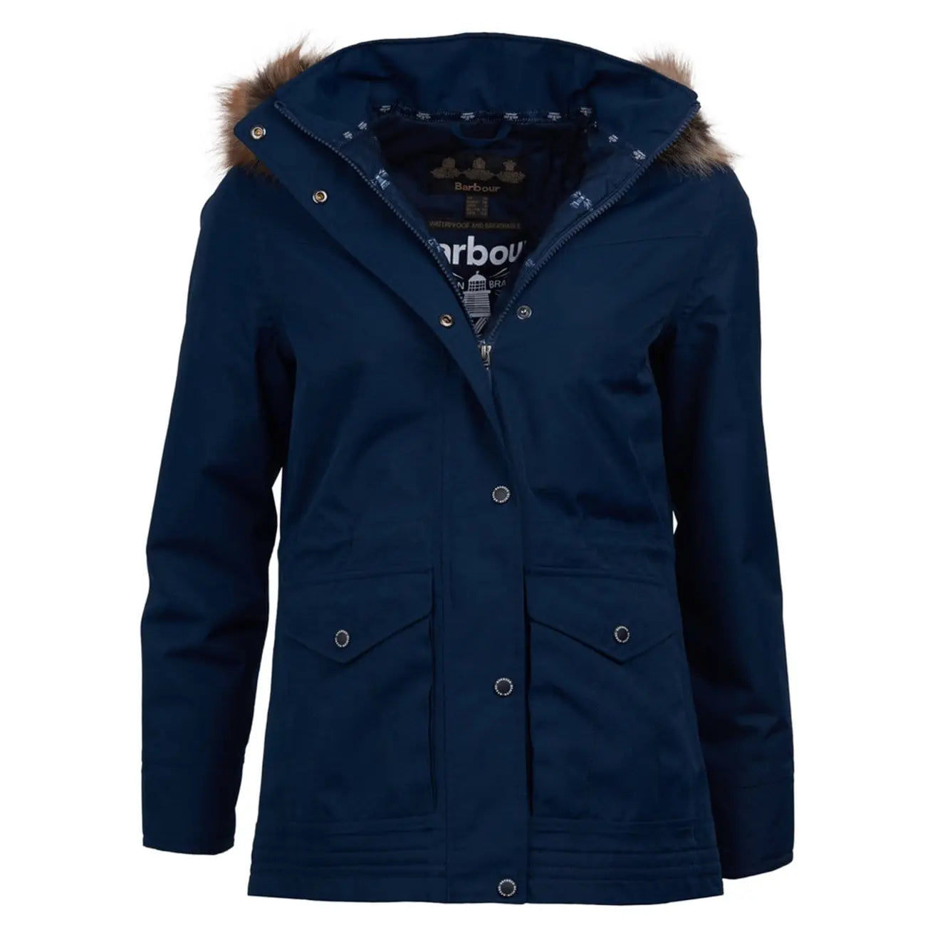 Barbour Womens Abalone Jacket Navy / Navy - The Sporting Lodge