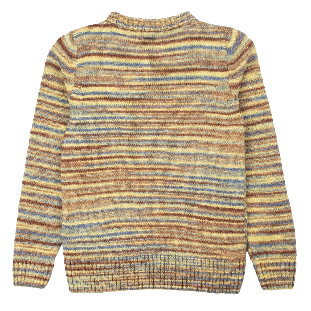 Barbour Womens Burford Knit Yellow Multi - The Sporting Lodge