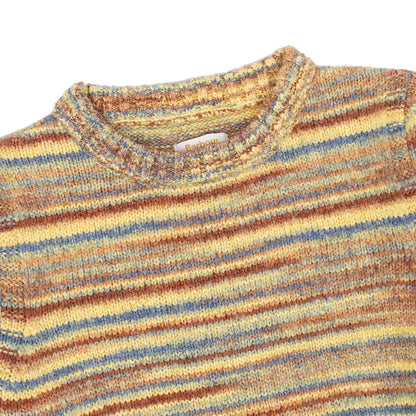 Barbour Womens Burford Knit Yellow Multi - The Sporting Lodge