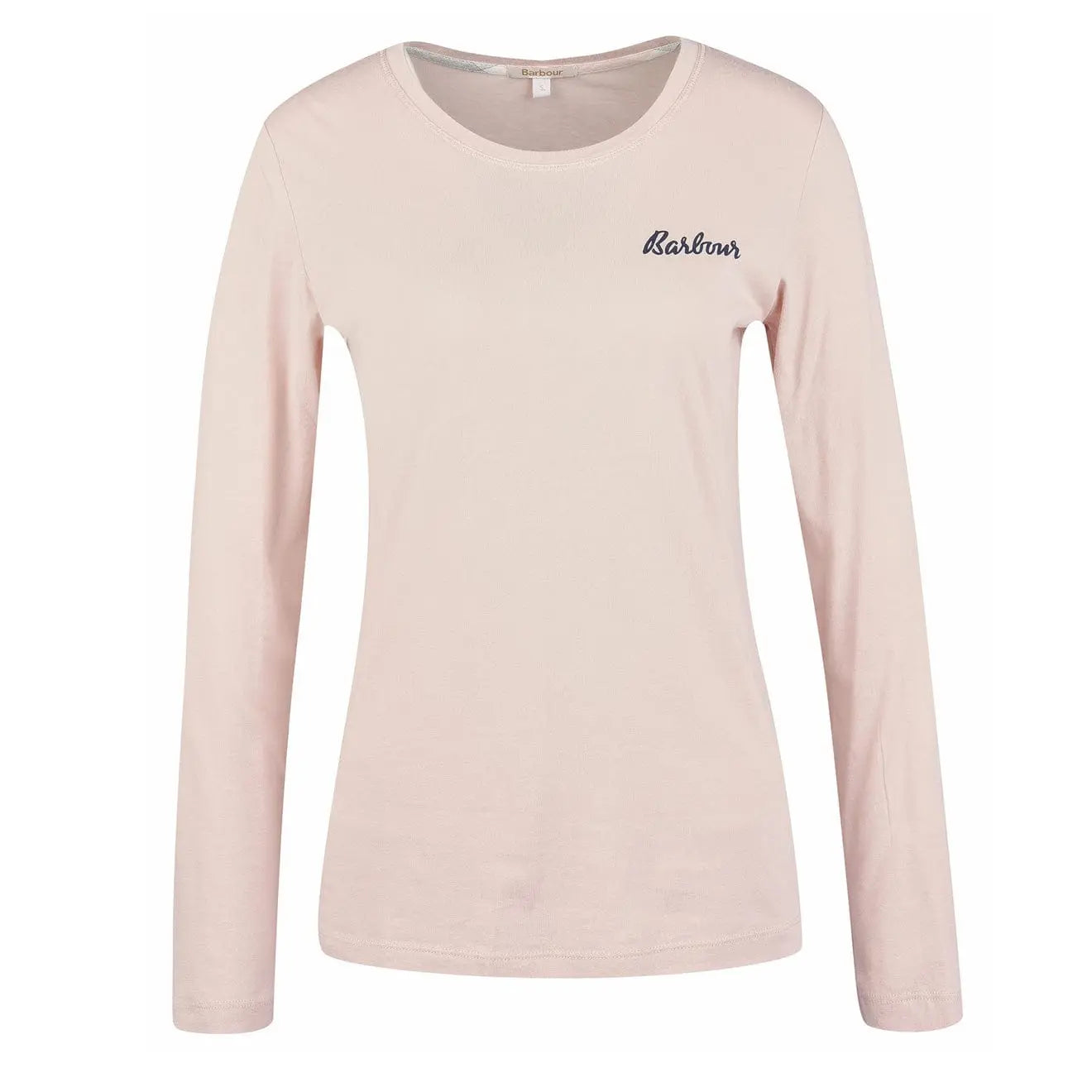 Barbour Womens L S Edie Tee Light Pink