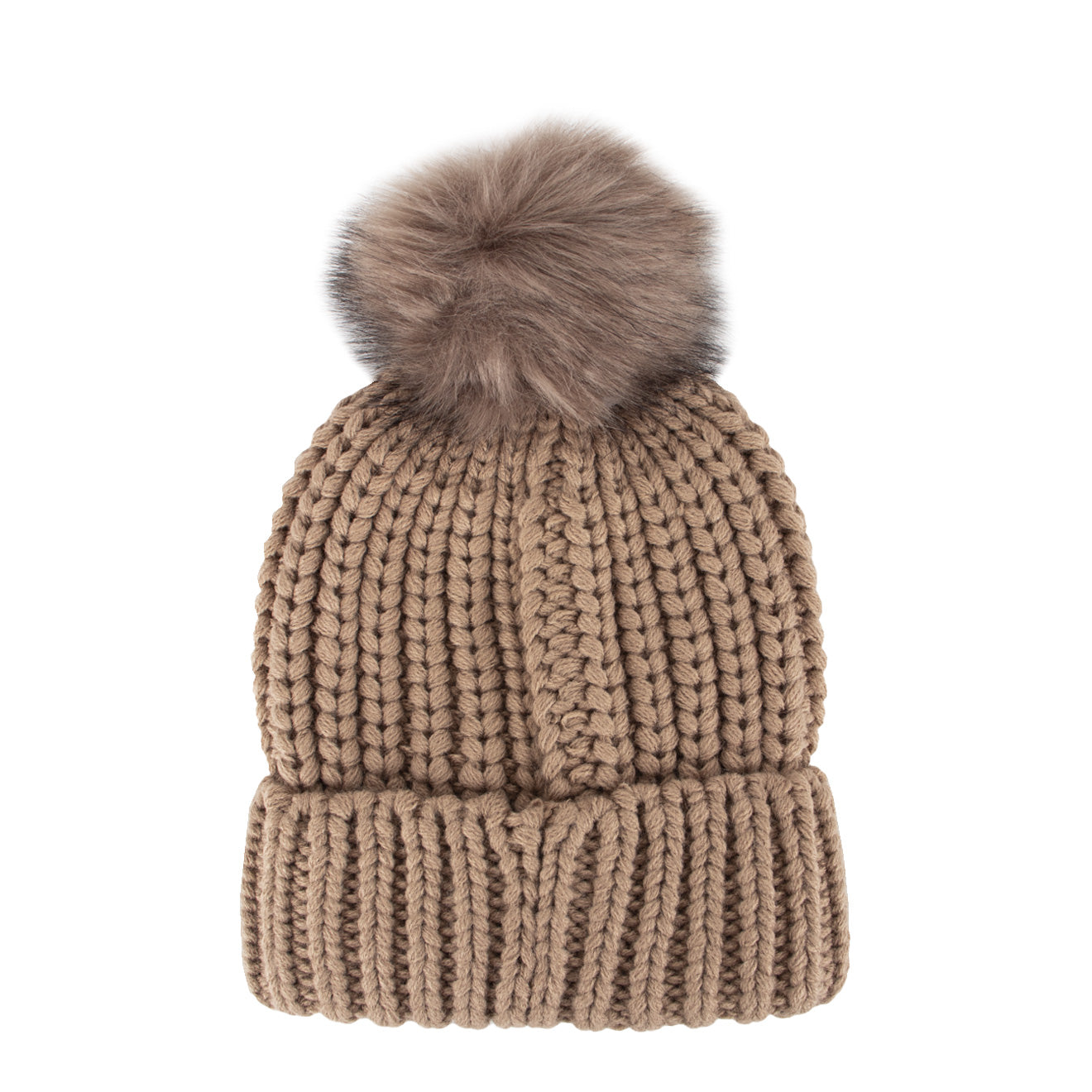 Barbour Womens Saltburn Beanie Mink - The Sporting Lodge