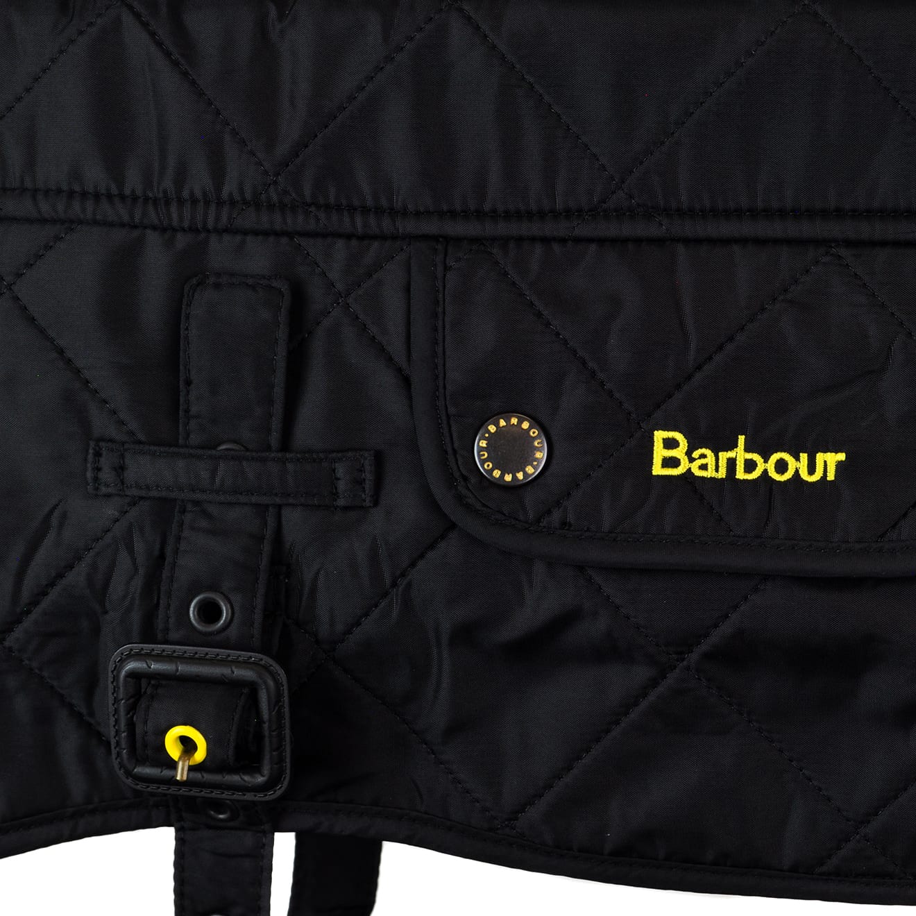 Barbour Polar Dog Coat Black - The Sporting Lodge