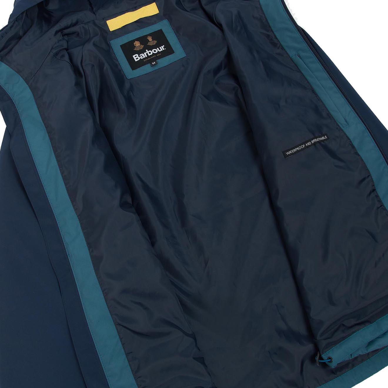 Barbour Cromar Jacket Navy - The Sporting Lodge