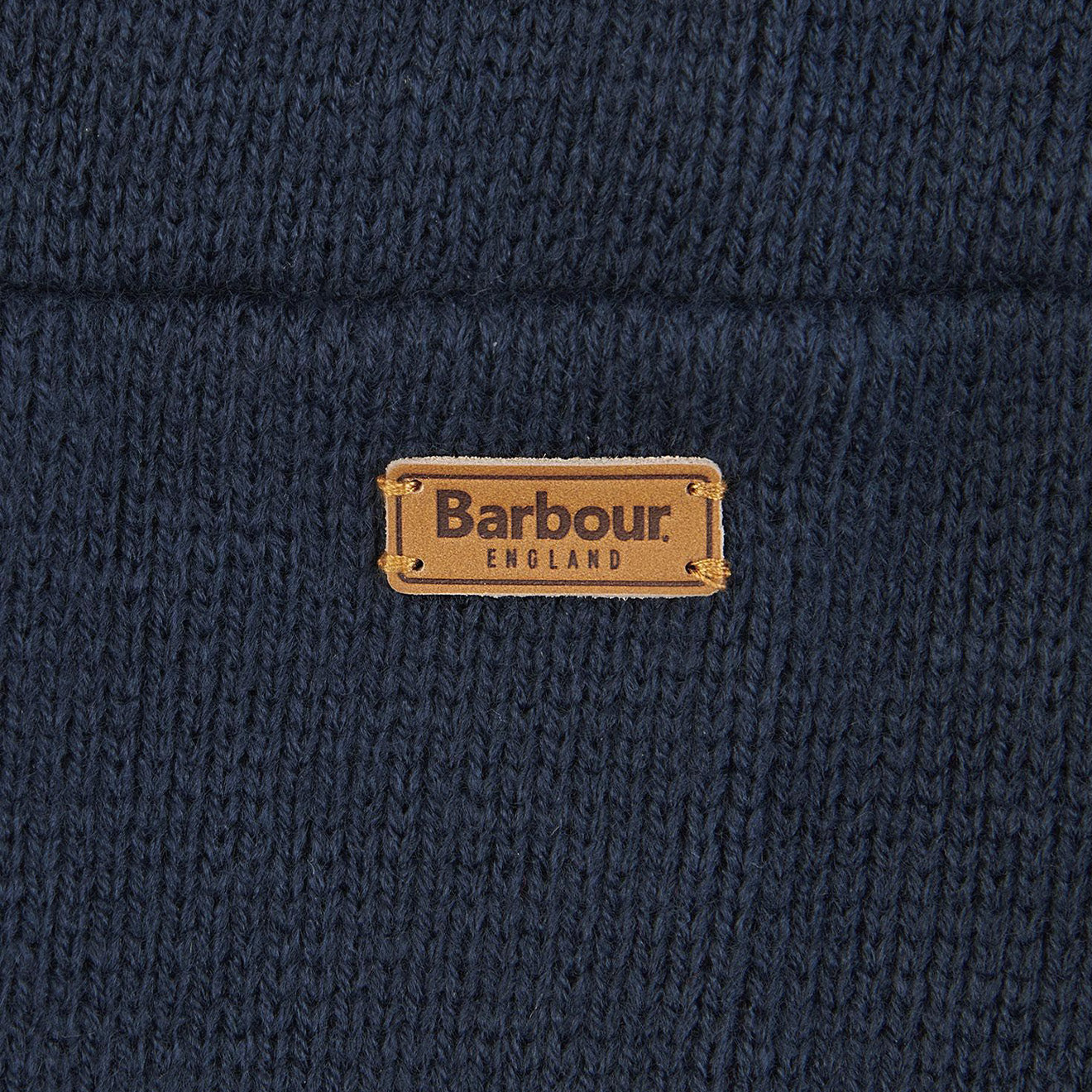 Barbour Hooded Pom Dog Jumper Navy - The Sporting Lodge