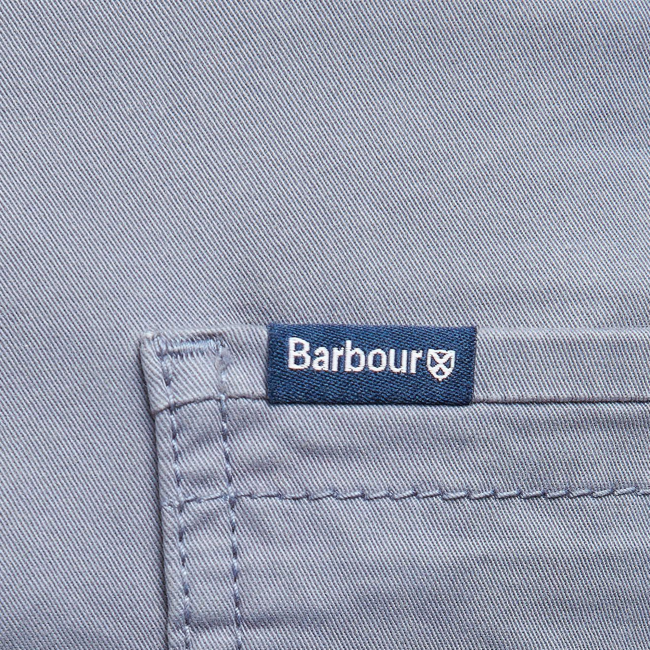 Barbour Overdyed Twill Trousers Washed Blue - The Sporting Lodge