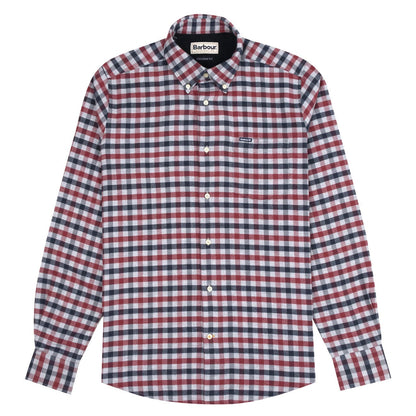 Barbour Roth Tailored Shirt Grey Marl - The Sporting Lodge