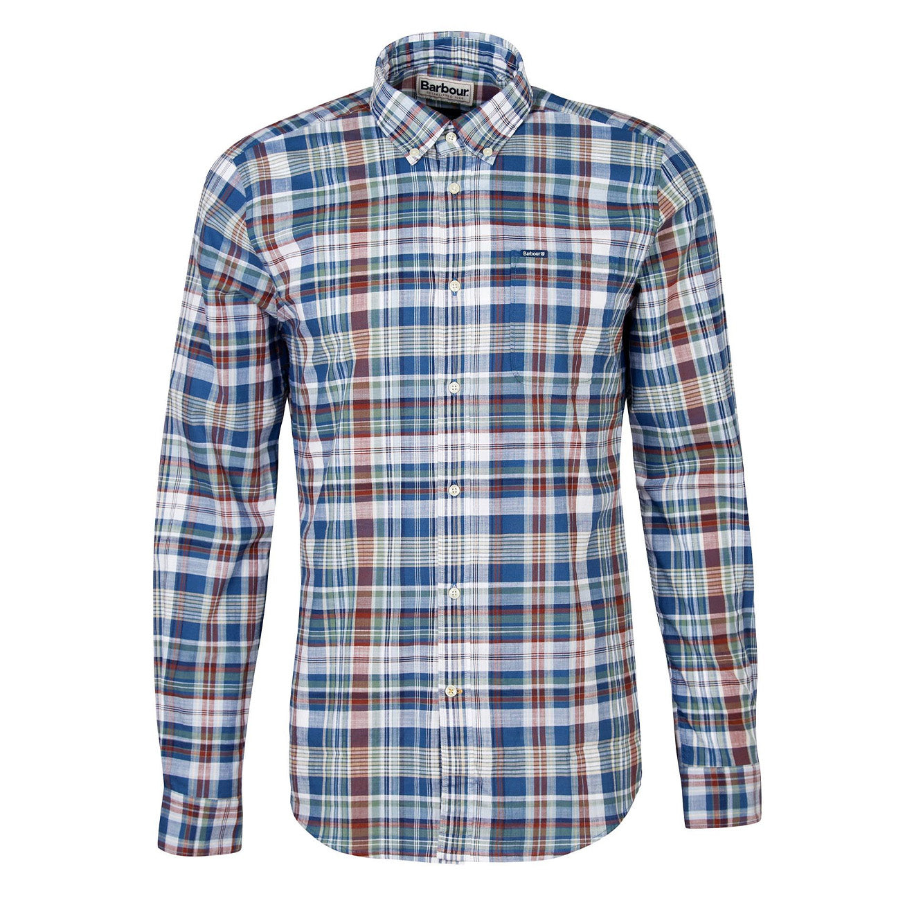 Barbour Seacove Tailored Shirt Classic Blue - The Sporting Lodge