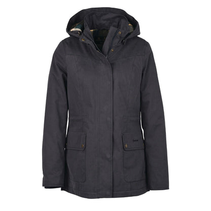 Barbour Womens Buttercup Waterproof Jacket Dark Navy / Classic - The Sporting Lodge