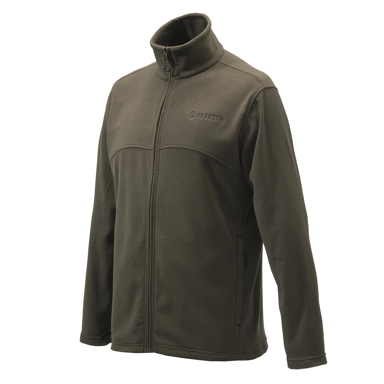 Beretta Full Zip Fleece Chocolate - The Sporting Lodge