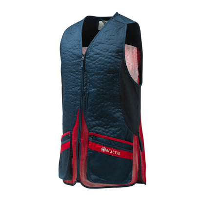 Beretta Silver Pigeon Evo Vest Blue Total Eclipse / Red - The Sporting Lodge