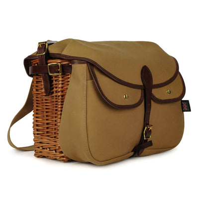 Brady Conway Creel Fishing Bag Khaki - The Sporting Lodge