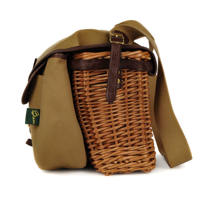 Brady Conway Creel Fishing Bag Khaki - The Sporting Lodge