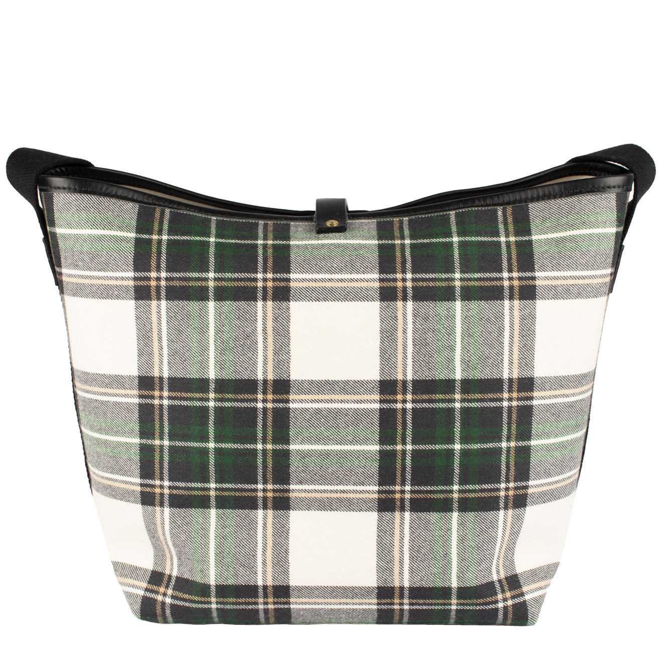 Brady Kinross Medium Tote Bag Forest Check / Black - The Sporting Lodge