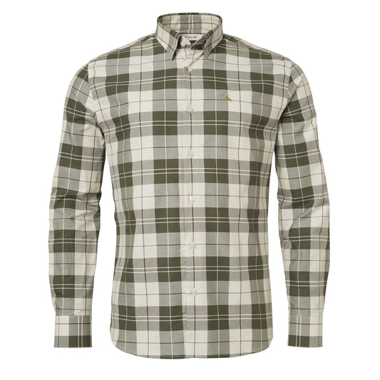 Chevalier Hinwick Shirt Deep Green Checked - The Sporting Lodge