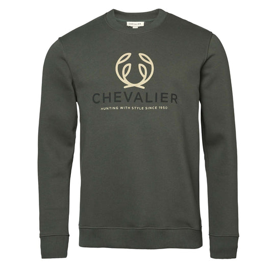 Chevalier Logo Sweatshirt Men Midnight Pine - The Sporting Lodge