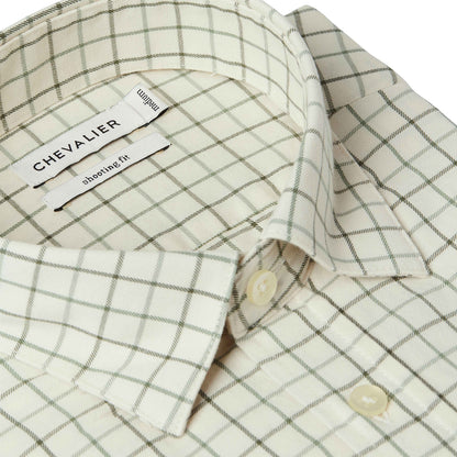 Chevalier Luton Shirt Hunter Green Checked - The Sporting Lodge