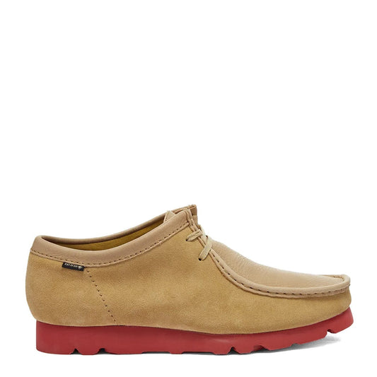 Clarks Originals Wallabee Gore-Tex Shoes Maple Suede - The Sporting Lodge