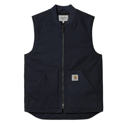 Carhartt WIP Classic Vest Blue Rigid - The Sporting Lodge