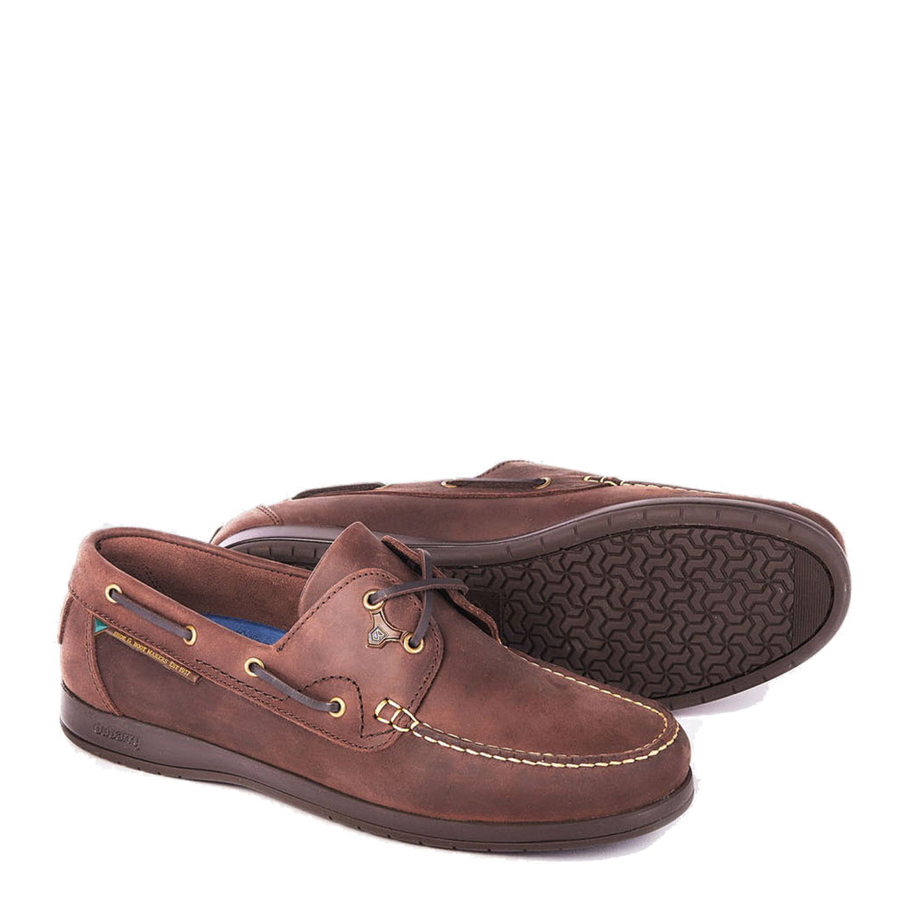 Dubarry Sailmaker x LT Deck Shoe Old Rum - The Sporting Lodge