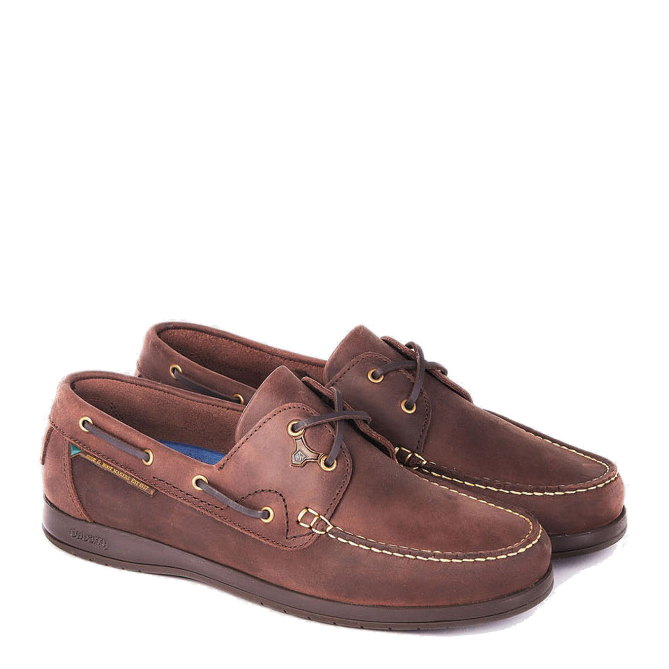 Dubarry Sailmaker x LT Deck Shoe Old Rum - The Sporting Lodge