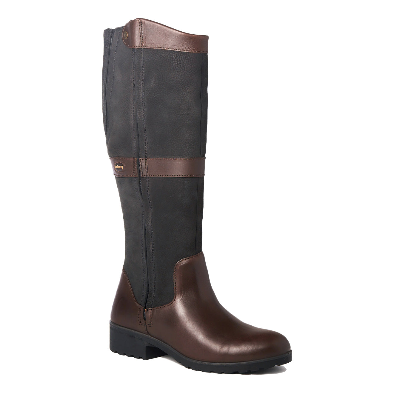 Dubarry Womens Sligo Boot Black / Brown - The Sporting Lodge