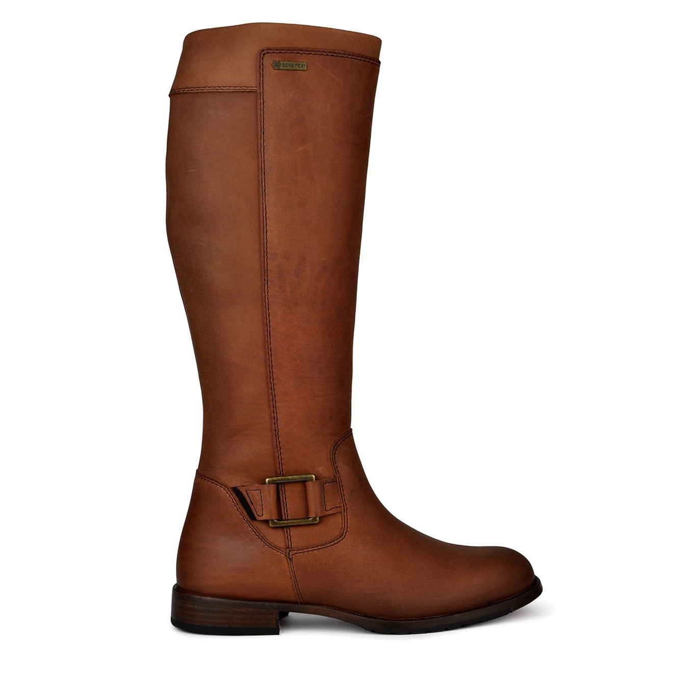 Dubarry Womens Limerick Gore Tex Leather Boots Chestnut