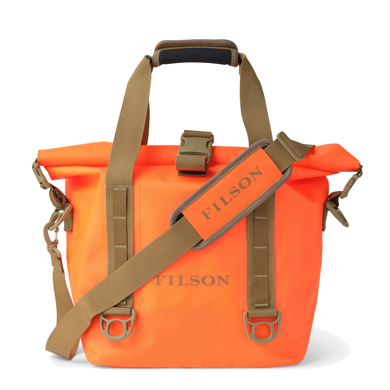 Filson Dry Roll-Top Tote Bag Flame - The Sporting Lodge