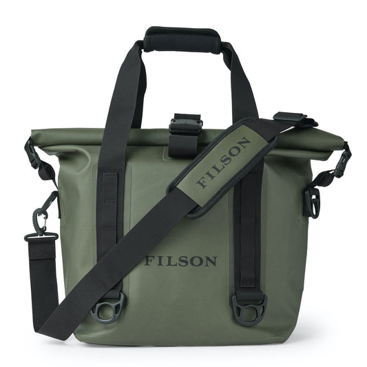 Filson Dry Roll-Top Tote Bag Green - The Sporting Lodge