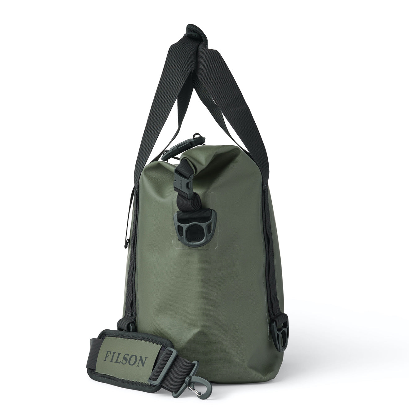 Filson Dry Roll-Top Tote Bag Green - The Sporting Lodge