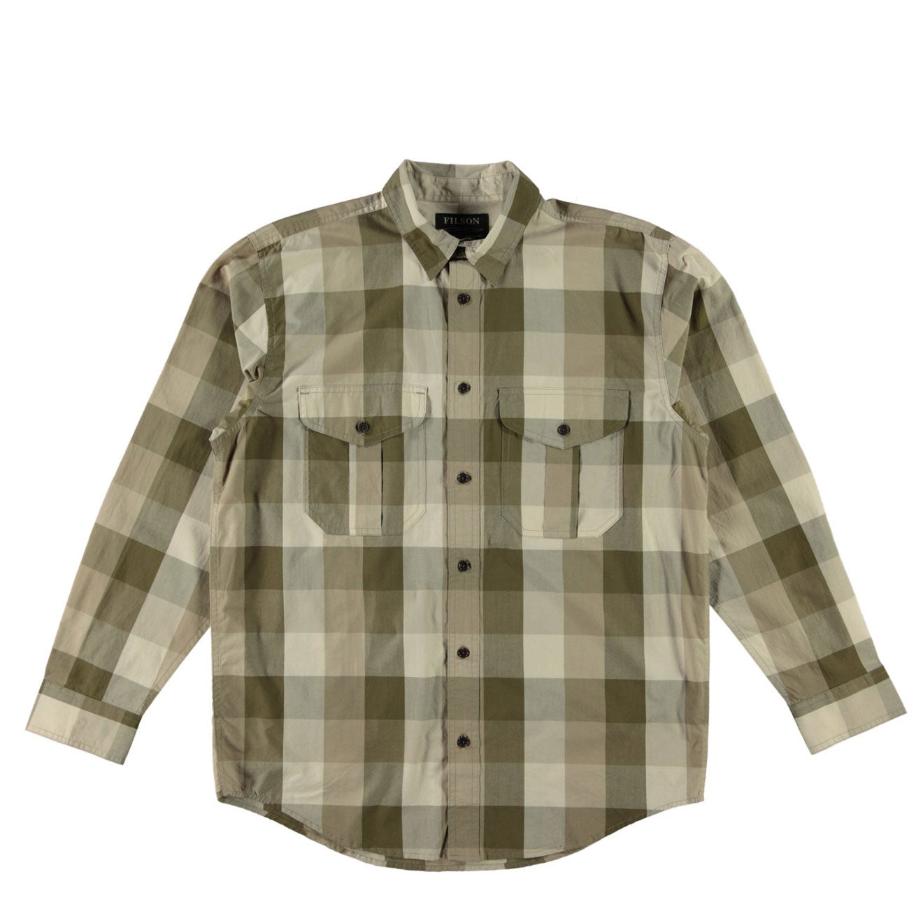 Filson Feather Cloth Shirt Olive / Khaki - The Sporting Lodge