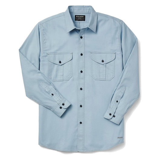 Filson Lightweight Alaskan Guide Shirt Dusk Sky - The Sporting Lodge