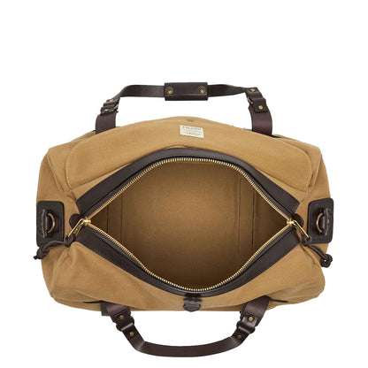 Filson Medium Rugged Twill Duffle Bag Tan - The Sporting Lodge