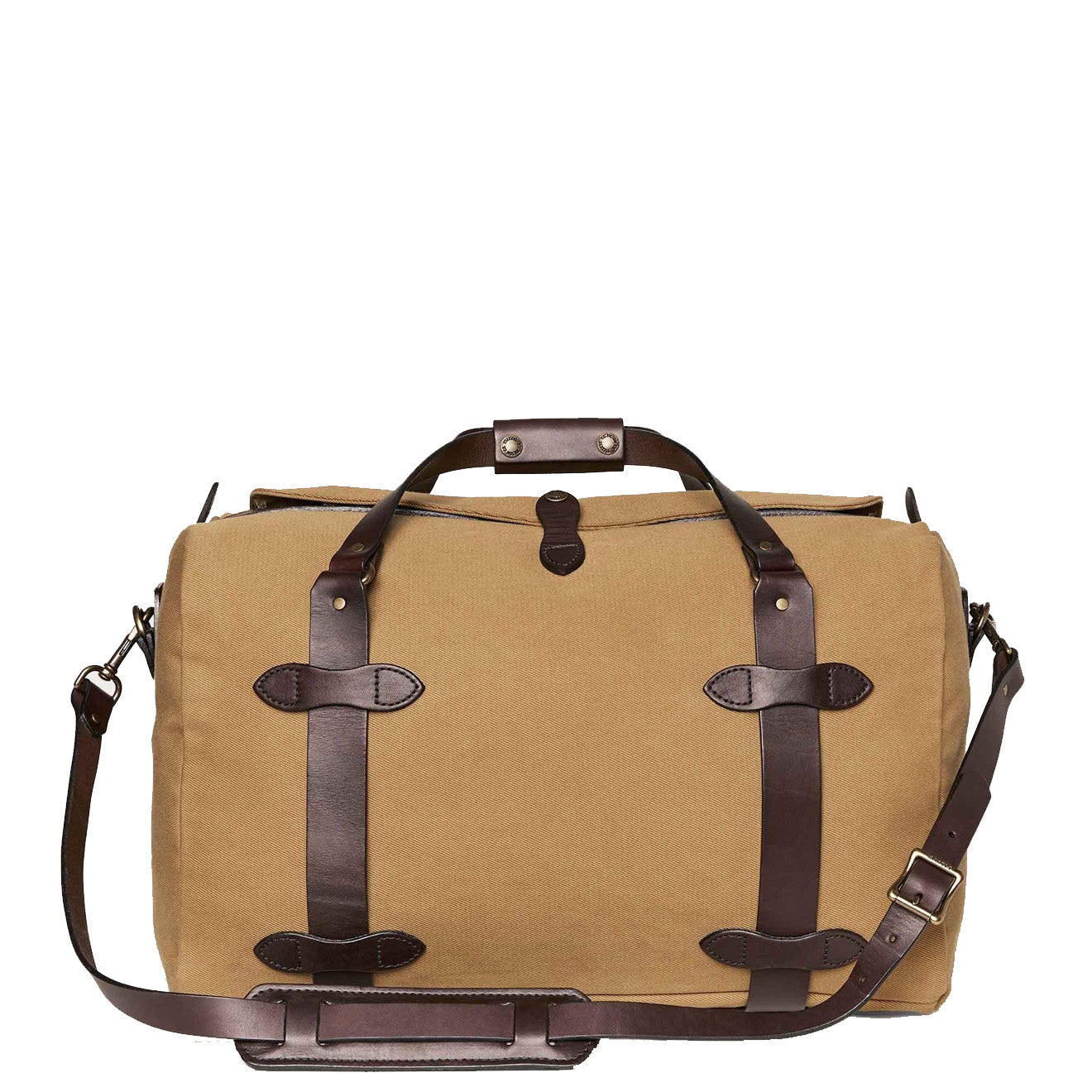 Filson Medium Rugged Twill Duffle Bag Tan - The Sporting Lodge