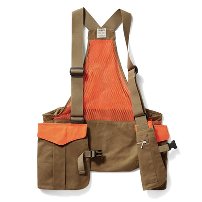 Filson Mesh Game Bag Dark Tan / Blaze Orange - The Sporting Lodge