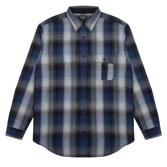 Filson Rustic Oxford Shirt Indigo / Black / Charcoal - The Sporting Lodge