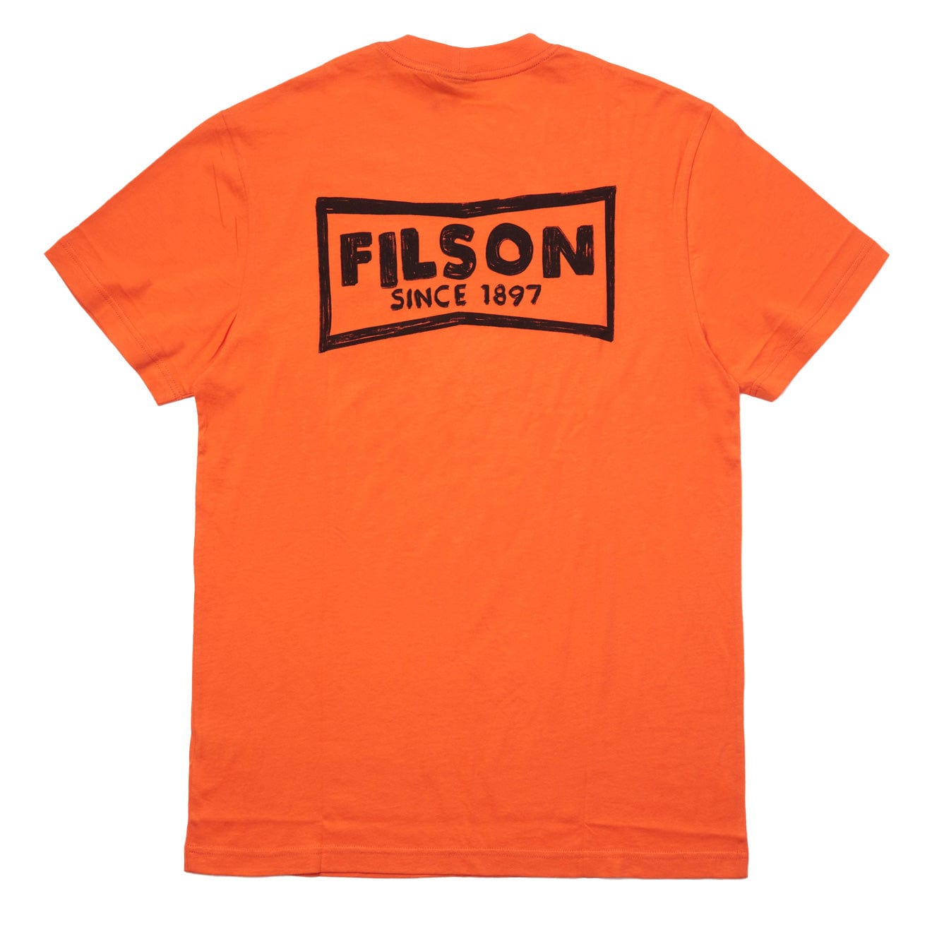 Filson S S Ranger Graphic T Shirt Blaze Lumberjack The Sporting Lodge